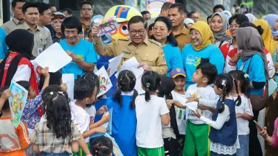 Pemprov DKI Jakarta menyatakan dukungan penuh terhadap kebijakan pemerintah pusat yang membatasi akses media sosial (medsos) bagi anak di bawah usia 16 tahun (Sumber: Beritajakarta.id | Foto: Beritajakarta.id)