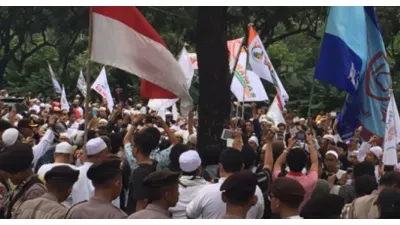 Ilustrasi. Aksi Demo di Jakarta (Sumber: beritajakarta.id)
