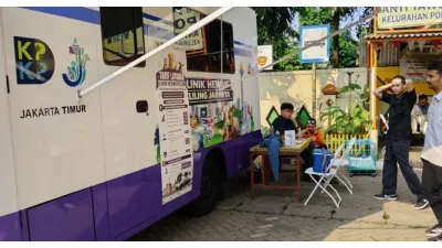 Layanan Mobil Klinik Keliling di Jaktim (Sumber: beritajakarta.id)