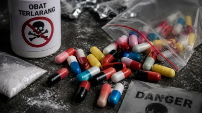 Ilustrasi. Direktorat Reserse Narkoba Polda Metro Jaya kini tengah mendalami informasi terkait adanya dugaan rencana pemasokan obat keras jenis Tramadol untuk massa aksi unjuk rasa di Jakarta. (Sumber: Generate by AI | Foto: Generate by AI)