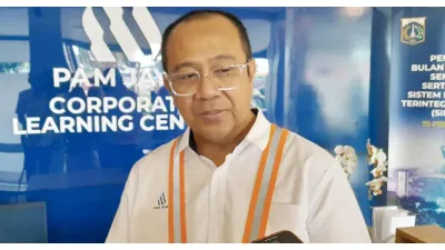 Direktur Utama PAM Jaya, Arief Nasrudin (Sumber: beritajakarta.id)