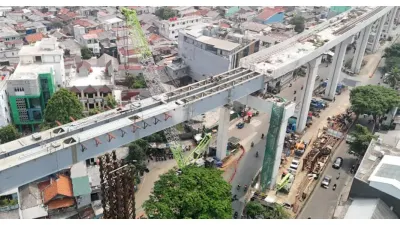 LRT Velodrome-Manggarai (Sumber: beritajakarta.id)