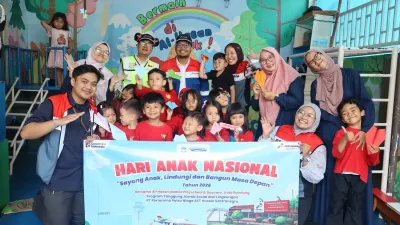Kenalkan Dunia Aviasi Sejak Dini, Intip Aksi Seru Pertamina Patra Niaga Regional JBB di Hari Anak Nasional 2026