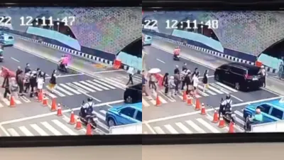 Pramono Anung, secara tegas memberikan dukungannya kepada satpam yang viral karena menegur sopir mobil Alphard di kawasan Bundaran Hotel Indonesia (HI), Jakarta Pusat. (Sumber: x @lambesahajja | Foto: x @lambesahajja)
