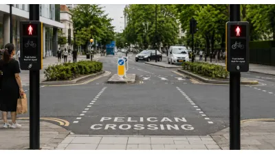 Ilustrasi. Pelican Crossing (Sumber: Generative AI)