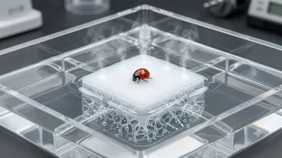 Ilustrasi Inovasi Hydrogel Bernapas Buatan Ilmuwan Massachusetts Institute of Technology (MIT) . (Sumber: Gemini AI)