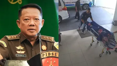 Penjaga Rumah Febri Adriansyah Dikabarkan Meninggal Dunia. (Sumber: x.com/@KejaksaanRI, Instagram.com/@storyrakyat_)