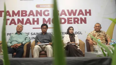Narasumber dalam diskusi bertemakan Perspektif Sains, Hukum, Teknolog dan Perlindungan Lingkungan yang digelar E2S, Senin 27 Juli 2026. (Foto: Dok Istimewa)
