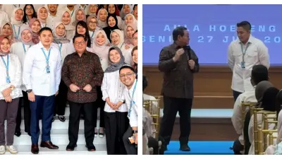 Gubernur DKI Jakarta Pramono Anung Bertemu dengan Sekretaris Kabinet Teddy Indra Wijaya (Sumber: Instagram @pramonoanungw)