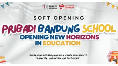 Pribadi Bandung School menyelenggarakan soft opening gedung baru di Jalan Gegerkalong Hilir Nomor 47, Bandung, pada Sabtu, 25 Juli 2026. (Sumber: Dok Istimewa)