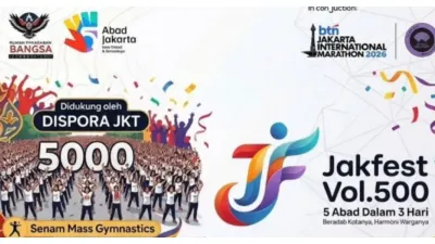 Menuju HUT ke 499 Kota Jakarta, Jakfest Vol 500 5 Abad Dalam 3 Hari Siap Hadir di Lapangan Banteng dengan Berbagai Hiburan