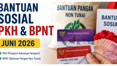 Info Resmi Kemensos soal Pencairan Bansos PKH dan BPNT Juni 2026, Kapan?
