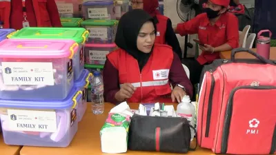 Kebakaran Kebon Kosong: PMI Jakarta Pusat Siap Berikan Layanan Darurat dan Posko Kesehatan bagi Penyintas