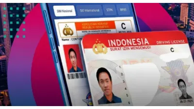Cara Membuat SIM Digital (Sumber: Instagram @indonesiago.id)