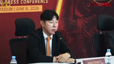 Eks pelatih Timnas Indonesia, Shin Tae-yong resmi menjadi pelatih baru Persija Jakarta menggantikan Mauricio Souza. (Sumber: YouTube PersijaTV | Foto: YouTube PersijaTV)