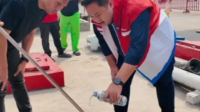 Pertamina Patra Niaga Regional JBB Pastikan Pertalite di SPBU Pondok Ungu Bekasi Bersih dan Bebas dari Kontaminasi Air