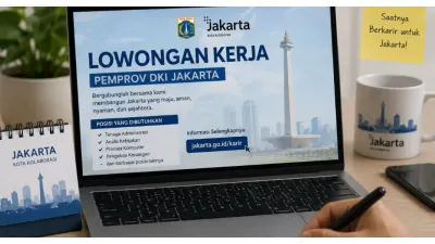 Ilustrasi. Lowongan Kerja Pemprov DKI Jakarta Program Padat Karya (Sumber: Generative AI)