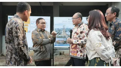 Gubernur DKI Jakarta Pramono Anung Rencanakan Pembangunan Pusat Bisnis di Lahan Eks BPSDM (Sumber: beritajakarta.id)