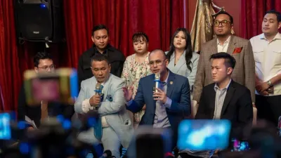 Raffi Ahmad Menggelar Konferensi Pers untuk Lawan Spekulasi Liar Kasus Impor Blue Ray. (Sumber: Instagram.com/@raffinagita1717)