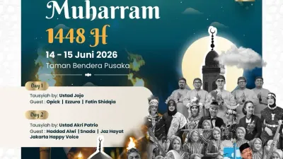 Pemerintah Provinsi (Pemprov) DKI Jakarta resmi mengumumkan akan menggelar Festival Muharram Jakarta 2026 pada pertengahan Juni ini. (Sumber: Beritajakarta.id | Foto: Beritajakarta.id)