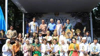 Mahasiswa Fakultas Ilmu Budaya Universitas Padjadjaran menggelar  Festival Budaya Maritim: Jejak Budaya Maritim Warisan Dunia sebagai proyek UAS Mata Kuliah Pengantar Kebudayaan Sunda Tahun Akademik 2025/2026 (Sumber: istimewa | Foto: istimewa)