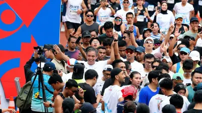 BTN Jakarta International Marathon 2026 sukses digelar dengan lebih dari 45.000 pelari dan partisipasi peserta dari berbagai negara.