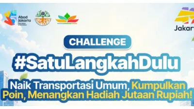 Naik Transportasi Umum di Jakarta Bisa Menangkan hadiah Jutaan Rupiah (Sumber: Instagram @dinaslhdki)