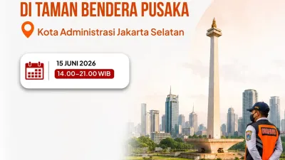 Dishub DKI Jakarta siapkan rekayasa lalu lintas terkait penyelenggaraan Festival Muharram 1448 Hijriah yang digelar di kawasan Kebayoran Baru, Jakarta Selatan, hari ini, Senin (15/6/2026). (Sumber: Instagram @dishubdki | Foto: Instagram @dishubdki)