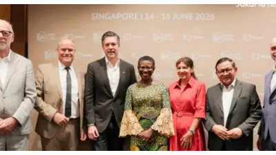 Gubernur DKI Jakarta Pramono Anung Hadiri Forum Internasional World Cities Summit 2026 di Singapura 14-16 Juni 2026. (Sumber: Instagram @dkijakarta)