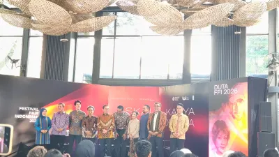 Konferensi Pers Launching Festival Film Indonesia (FFI) 2026 Dilangsungkan di Hutan Kota by Plataran pada Kamis, 18 Juni 2026. (Sumber: AYOJAKARTA.COM | Foto: Katarina Erlita)