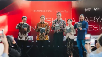 Konferensi Pers Launching Festival Film Indonesia (FFI) 2026 Dilangsungkan di Hutan Kota by Plataran pada Kamis, 18 Juni 2026.