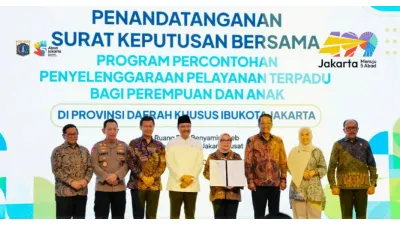 Jakarta Siap jadi Role Model Perlindungan Perempuan dan Anak (Sumber: Instagram @dkijakarta)