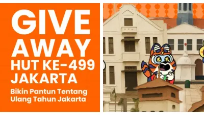Rayakan HUT ke-499 Kota Jakarta dengan “Giveaway Pantun” (Sumber: Instagram @kotatua.jkt)