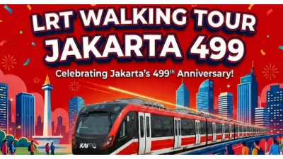 LRT Jakarta Hadirkan Walking Tour Gratis dengan Kuota Terbatas (Sumber: Instagram @wisatakreatifjakarta)