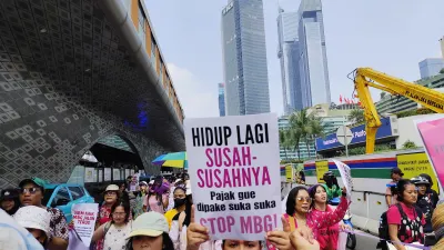 Ilustrasi. Aksi demo Aliansi Perempuan Indonesia pada Kamis, 18 Juni 2026. (Sumber: x@_pandangsudut | Foto: x@_pandangsudut)