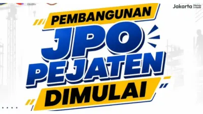 Pembangunan JPO Pejaten Resmi Dimulai (Sumber: Instagram @binamargadki)