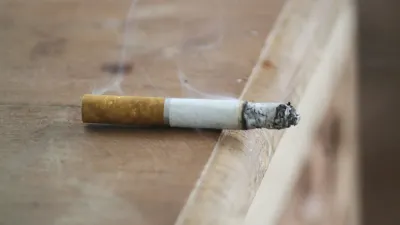 Ilustrasi Rokok. (Sumber: Unsplash/Mufid Majnun)