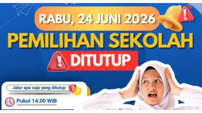 Pimilihan Sekolah SPMB DKI Jakarta 2026 akan Ditutup Hari Ini, Rabu (24/6). (Sumber: Instagram @officialpmbdki)