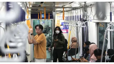 Pemprov DKI Ajak Warga Nikmati Mobilitas Hemat Program Tarif Rp1 (Sumber: beritajakarta.id)
