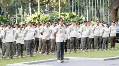 Pemerintah Provinsi DKI Jakarta akan mengerahkan 190 personel Satuan Polisi Pamong Praja (Satpol PP). (Sumber: Beritajakarta.id | Foto: Beritajakarta.id)