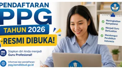 Ilustrasi. Pendaftaran PPG Tahun 2026 Resmi Dibuka (Sumber: Generative AI)