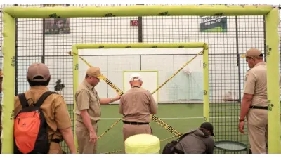 Sesuai Aturan Baru dari Pramono, Lapangan Padel di Kembangan Disegel karena Tidak Memiliki PBG