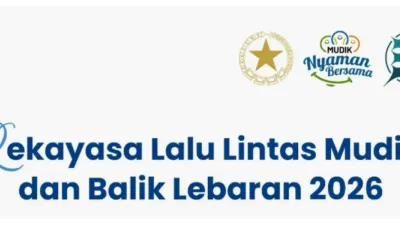 CATAT! Rekayasa Lalu Lintas Arus Mudik dan Balik Lebaran 2026: Sistem One Way, Ganjil-Genap, Contra Flow Siap Diterapkan