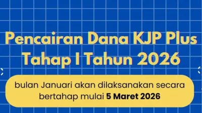 707.477 Peserta Didik Cair KJP Plus Tahap I Bulan Januari 2026!  Ini Besaran Dana yang Diterima...