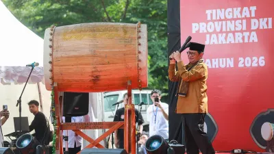 Diselenggarakan Mulai Hari Ini! Pramono Anung Resmikan Festival Tabuh Bedug Ramadan 2026 