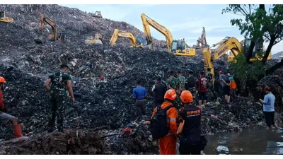 Terjadi Longsor Sampah, Dinas LH DKI Jakarta Gerak Cepat Aktifkan Operasi Tanggap Darurat di TPST Bantargebang