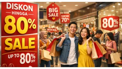 Usung Tema Jakarta Lengang, Liburan dan Belanja Senang, Cuan Datang, Program Mudik ke Jakarta Hadirkan Diskon Belanja hingga 80 Persen