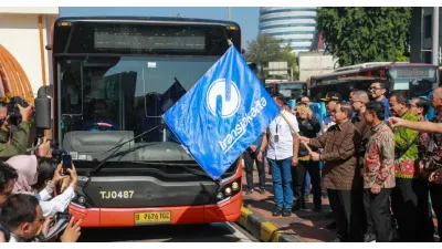 Beroperasi Mulai Hari Ini, Berikut Titik Pemberhentian Transjabodetabek Rute Blok M-Bandara Soetta