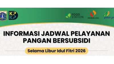 SIMAK! Jadwal Pelayanan Pangan Bersubsidi Selama Periode Libur Hari Raya Idulfitri 2026