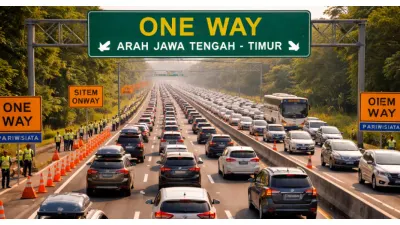 Pemudik Simak! Sistem One Way Nasional Mudik 2026 akan Diberlakukan Mulai Besok, Catat Jadwalnya